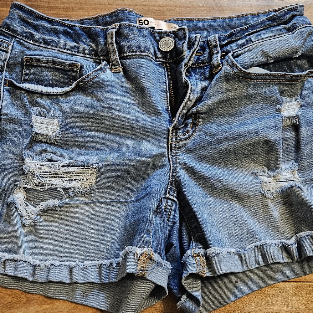 SO jean shorts